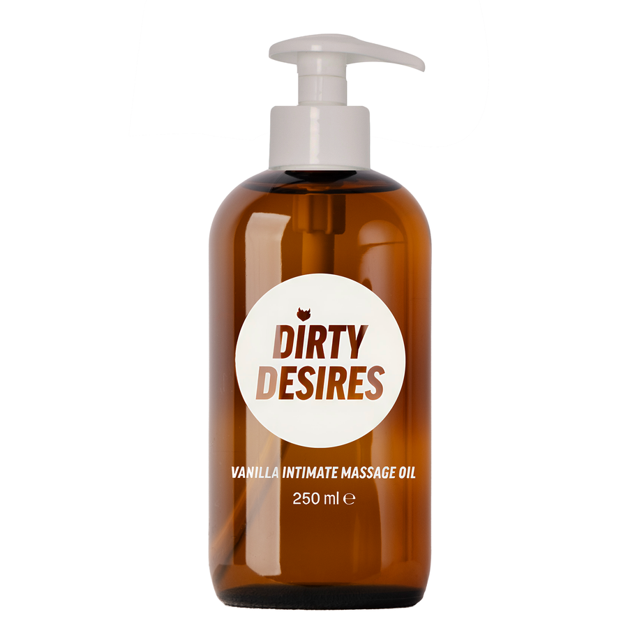 Dirty Desires vanilla intimate massage oil 250ml