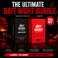 Couples card game bundle — boxes and cards — view 1