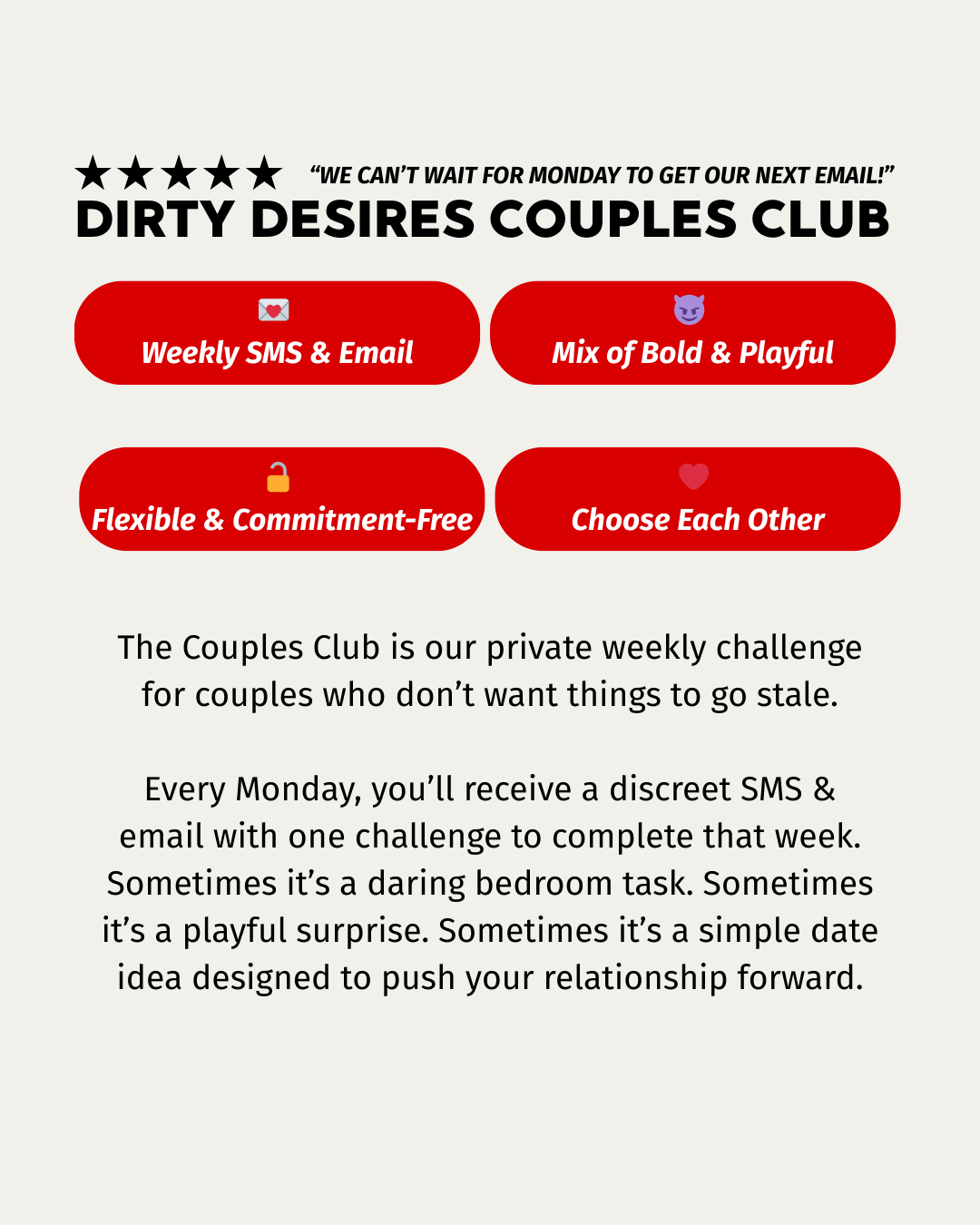 Dirty Desires: Couples Club